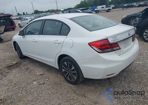 2013 Honda Civic Ex from USA, damaged, VIN 19XFB2F85DE036891